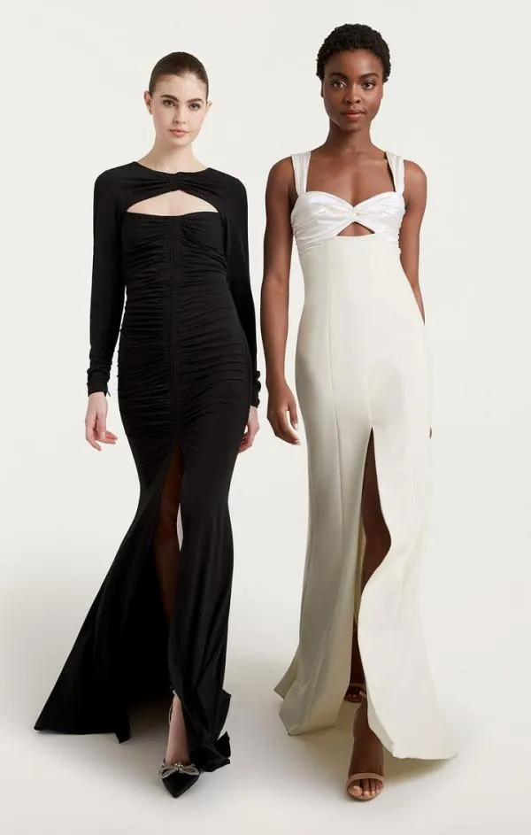 Cinq Sept Jillie Gown Ivory Women Cocktail and Evening