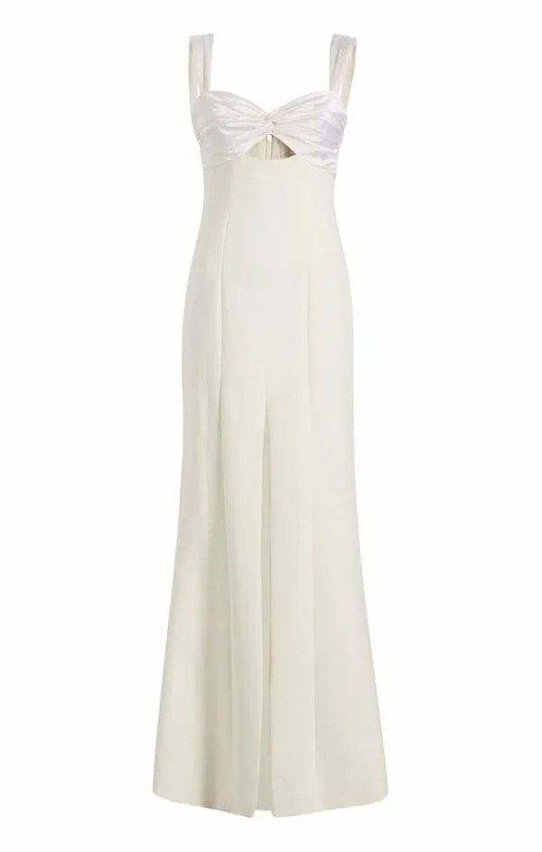 Cinq Sept Jillie Gown Ivory Women Cocktail and Evening