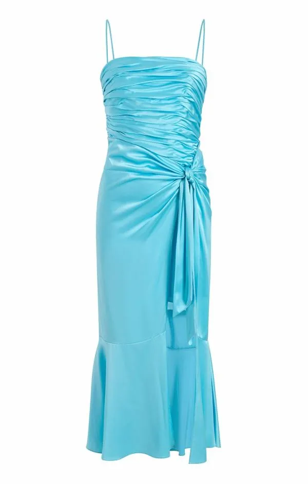 Cinq Sept Katz Dress Cyan Women Midi
