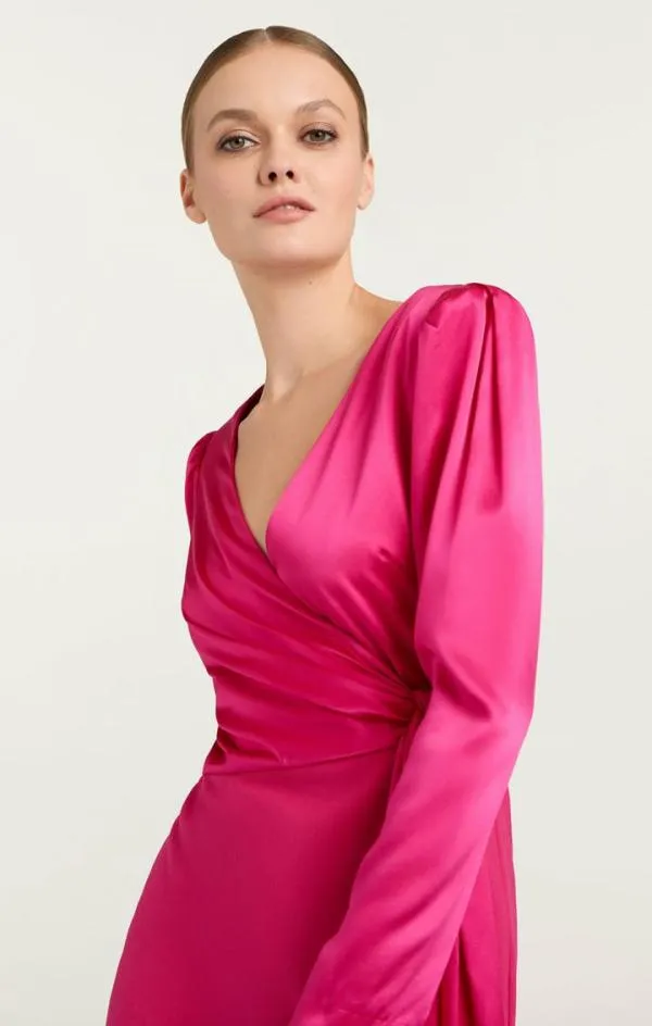 Cinq Sept Layne Dress Pink Dahlia Women Mini