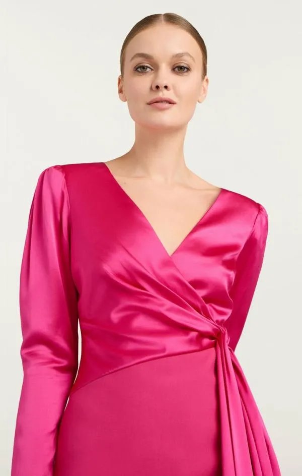 Cinq Sept Layne Dress Pink Dahlia Women Mini