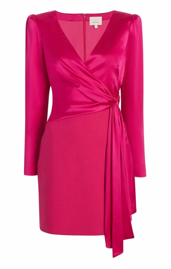 Cinq Sept Layne Dress Pink Dahlia Women Mini