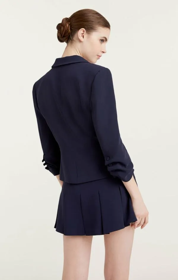 Cinq Sept Le Petit Khloe Blazer Navy Women Blazers