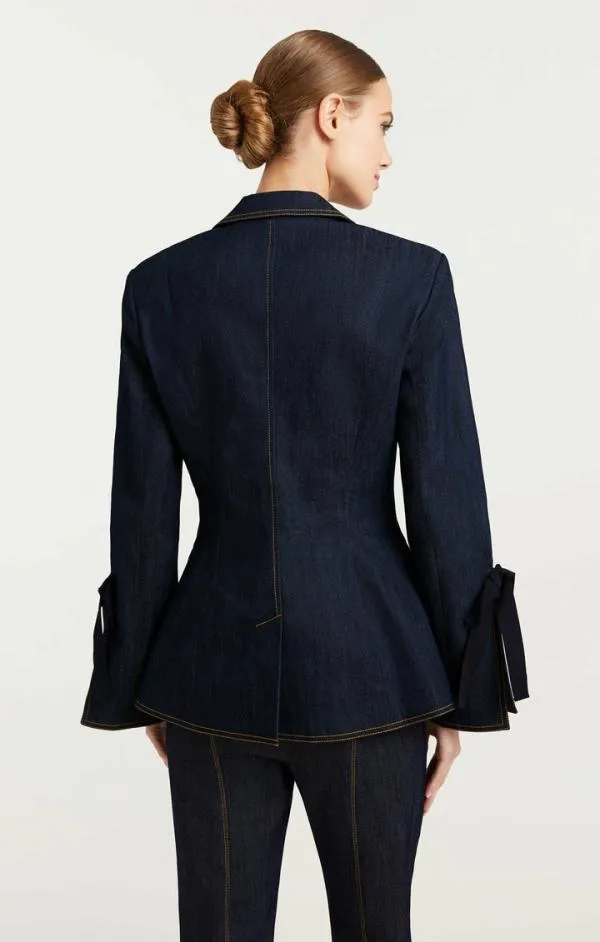 Cinq Sept Lou Blazer Indigo Women Blazers