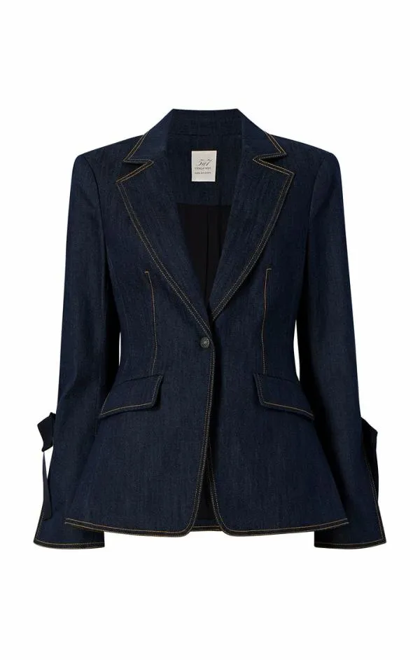 Cinq Sept Lou Blazer Indigo Women Blazers