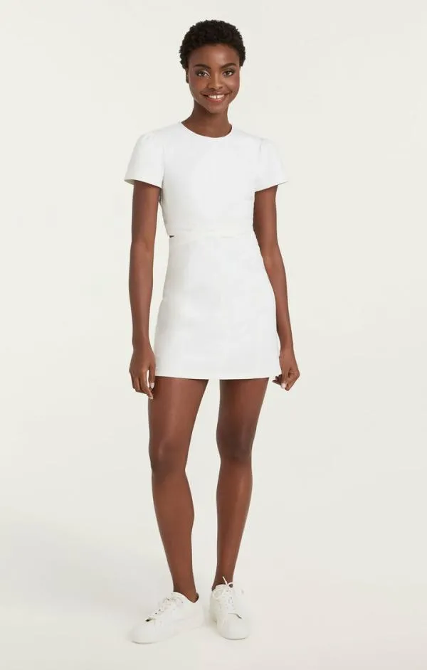Cinq Sept Maddy Dress White Women Mini