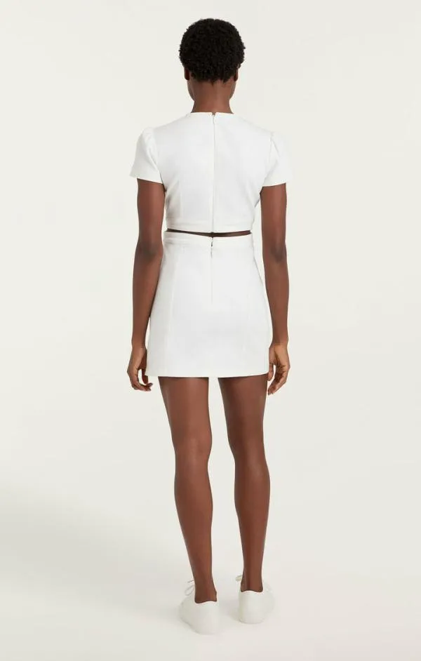 Cinq Sept Maddy Dress White Women Mini