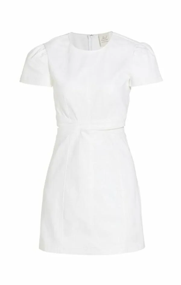Cinq Sept Maddy Dress White Women Mini
