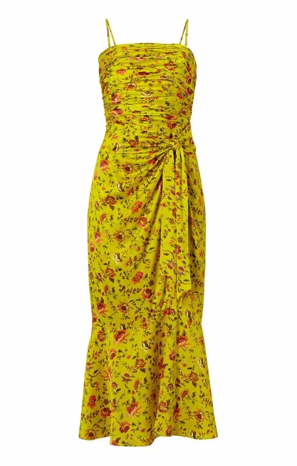 Cinq Sept Mini Provence Katz Dress Pomelo Multi Women Midi