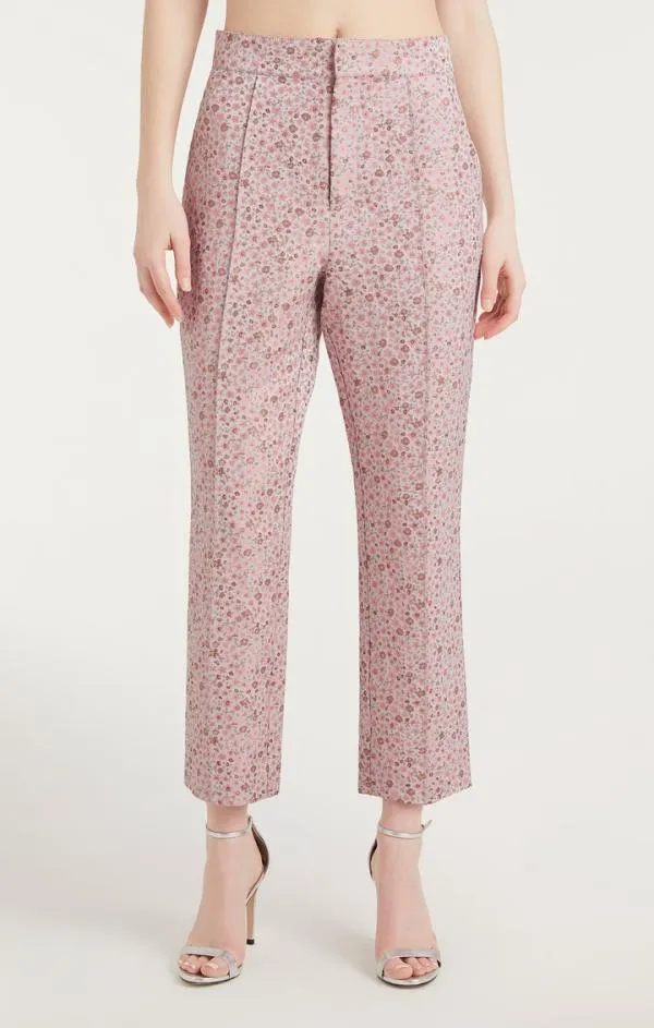 Cinq Sept Porter Pant Pale Rose Multi Women Pants