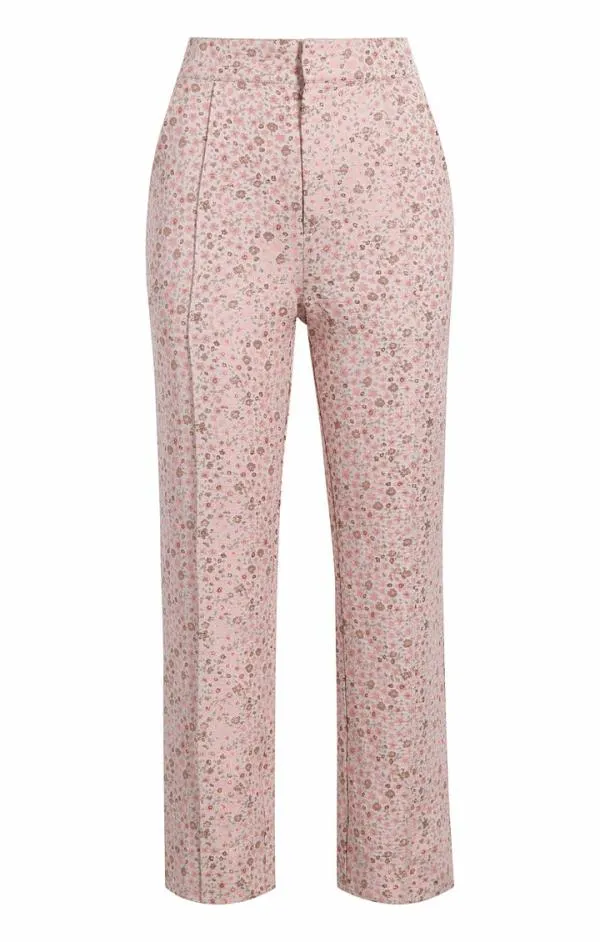 Cinq Sept Porter Pant Pale Rose Multi Women Pants