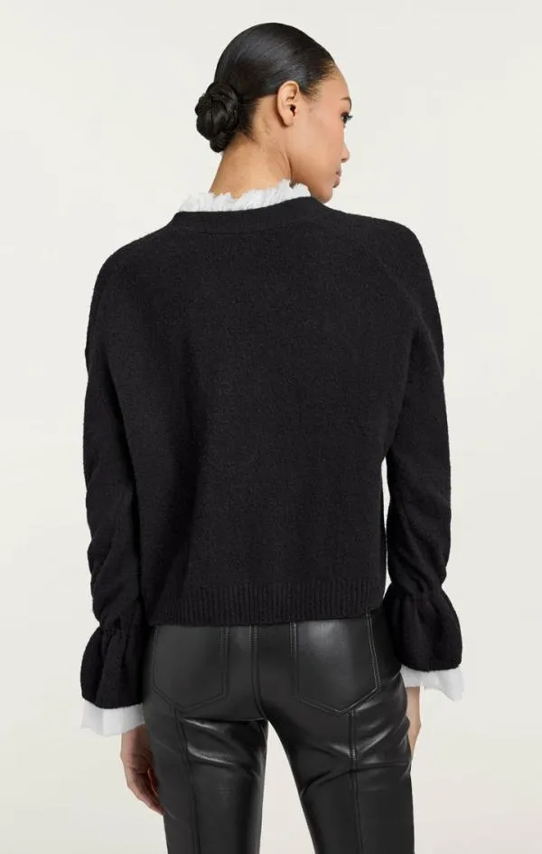 Cinq Sept Tayah Cardigan Blackivory Women Long Sleeve Tops