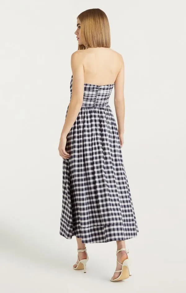 Cinq Sept Taylen Dress Navywhite Women Midi