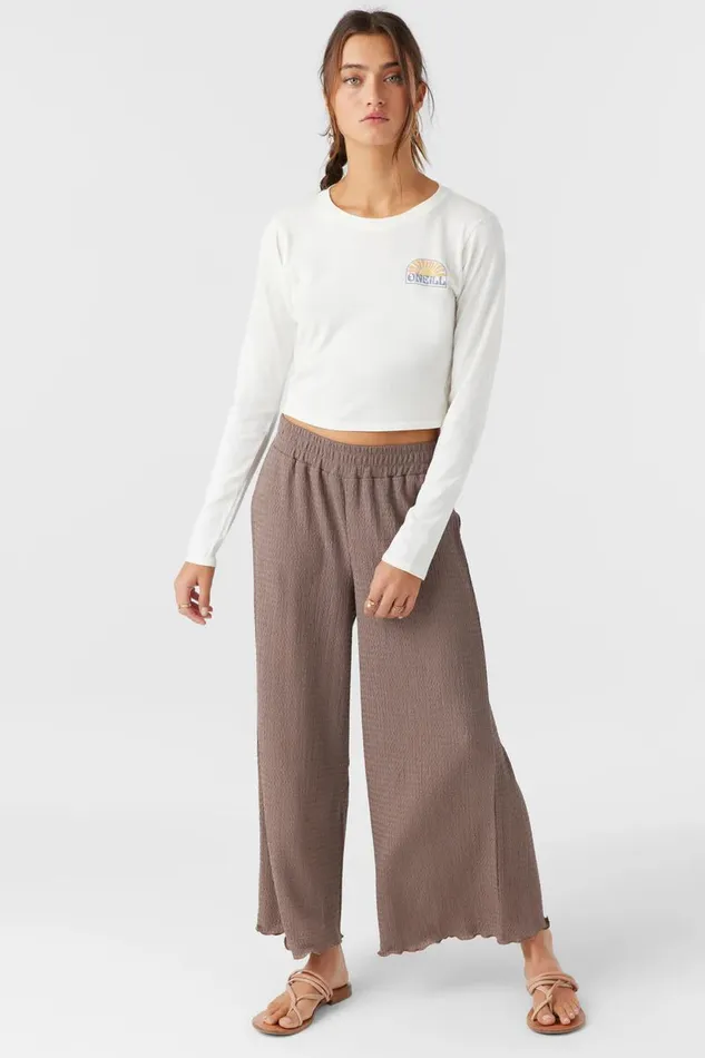 COAST TO COAST LONG SLEEVE TEE Winter White Women O039NEILL Clothing