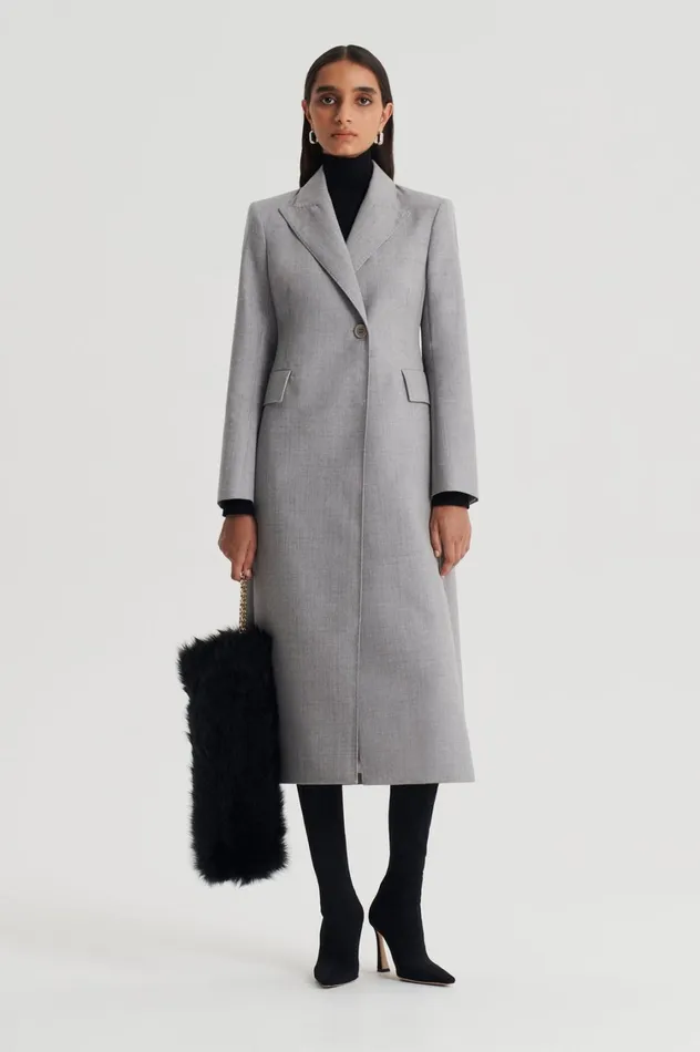 Coats Women Scanlan Theodore TAILORED COAT Grey