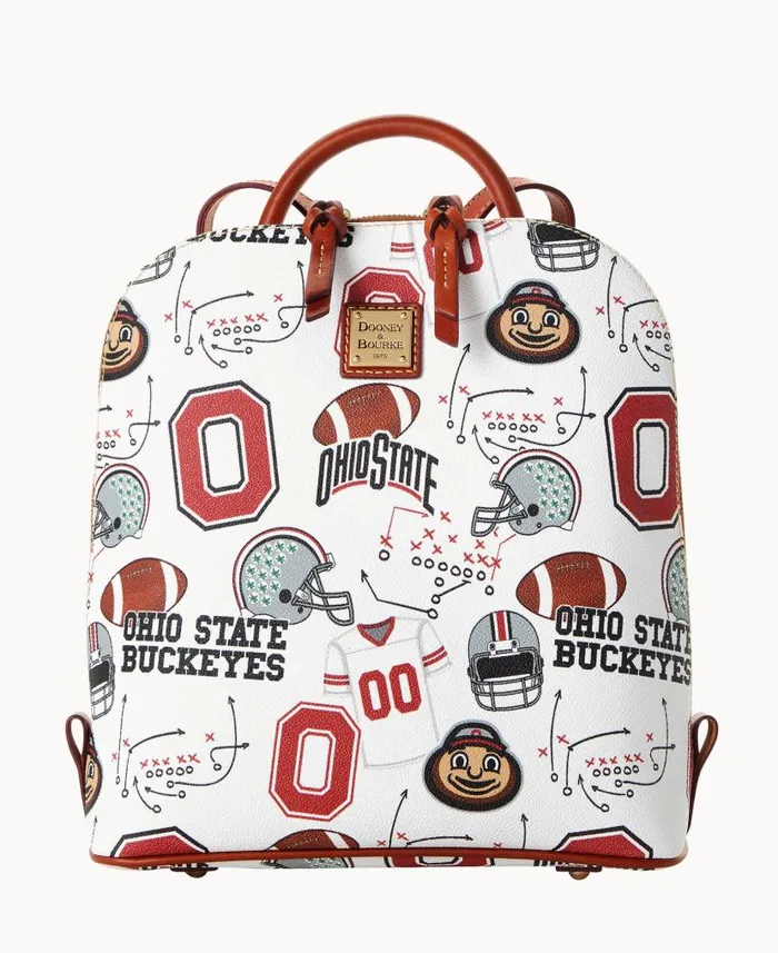 Collegiate Ohio State University Zip Pod Backpack Ohio State Woman Dooney and Bourke Backpacks
