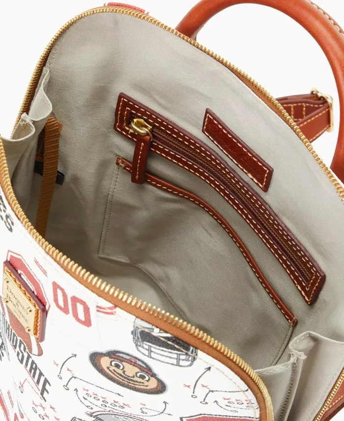 Collegiate Ohio State University Zip Pod Backpack Ohio State Woman Dooney and Bourke Backpacks Collegiate Ohio State University Zip Pod Backpack Ohio State Woman Dooney and Bourke Backpacks
