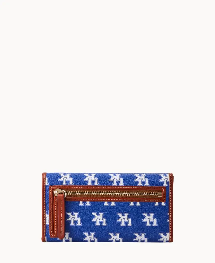 Collegiate University Of Kentucky Continental Clutch Kentucky ManWoman Dooney and Bourke Wallets