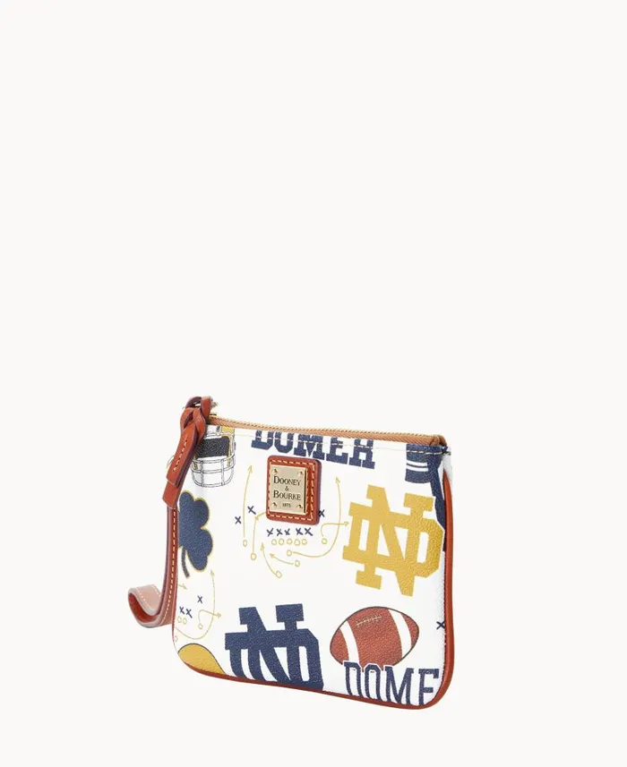 Collegiate University Of Notre Dame Stadium Wristlet Notre Dame ManWoman Dooney and Bourke Wallets Collegiate University Of Notre Dame Stadium Wristlet Notre Dame ManWoman Dooney and Bourke Wallets
