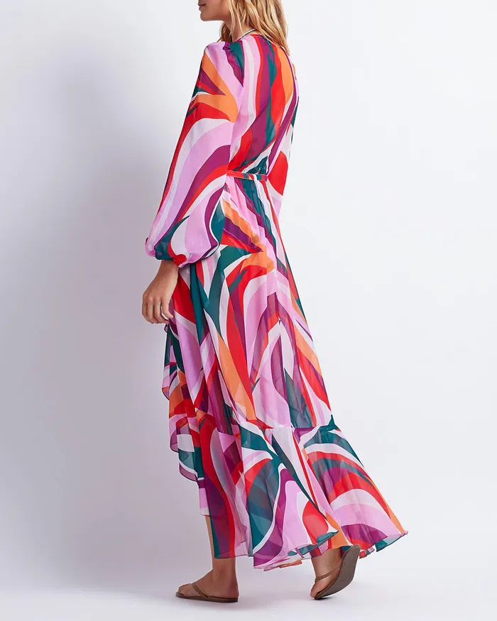 CoverUps Women PatBO DELOS TIEFRONT ROBE