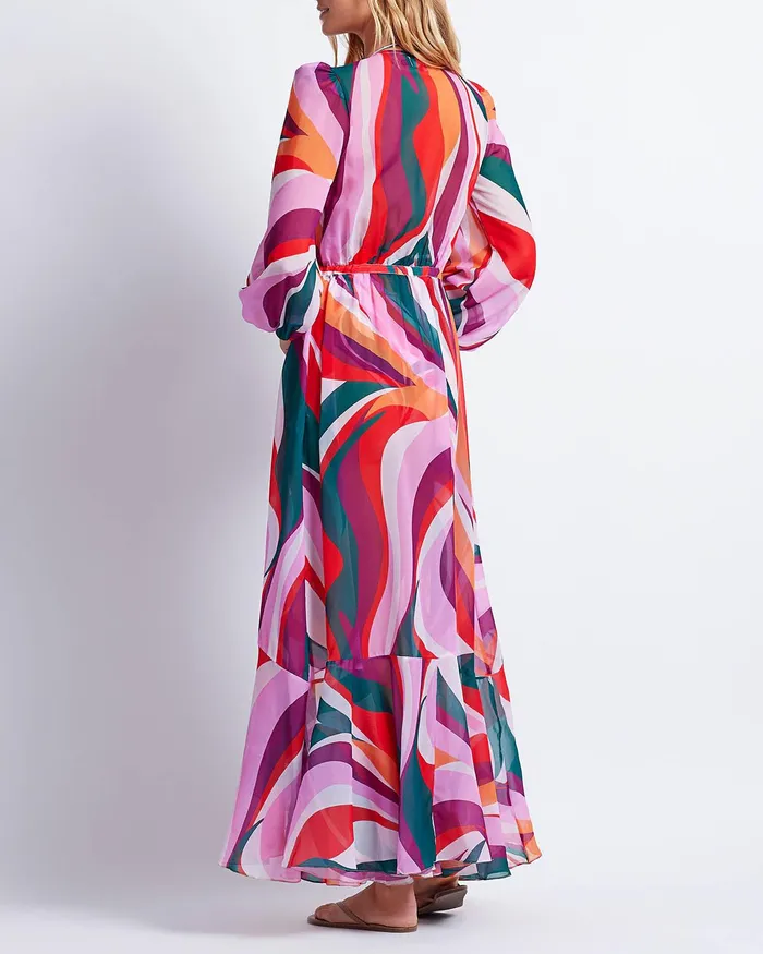 CoverUps Women PatBO DELOS TIEFRONT ROBE