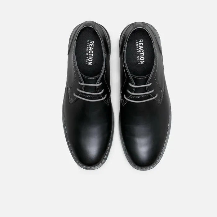 Desert Sun Leather Chukka Boot Black Men Kenneth Cole Boots