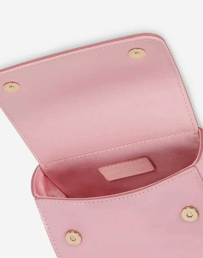 Dolce and Gabbana Accessories Children Patent Leather Handbag Pink Dolce and Gabbana Accessories Children Patent Leather Handbag Pink