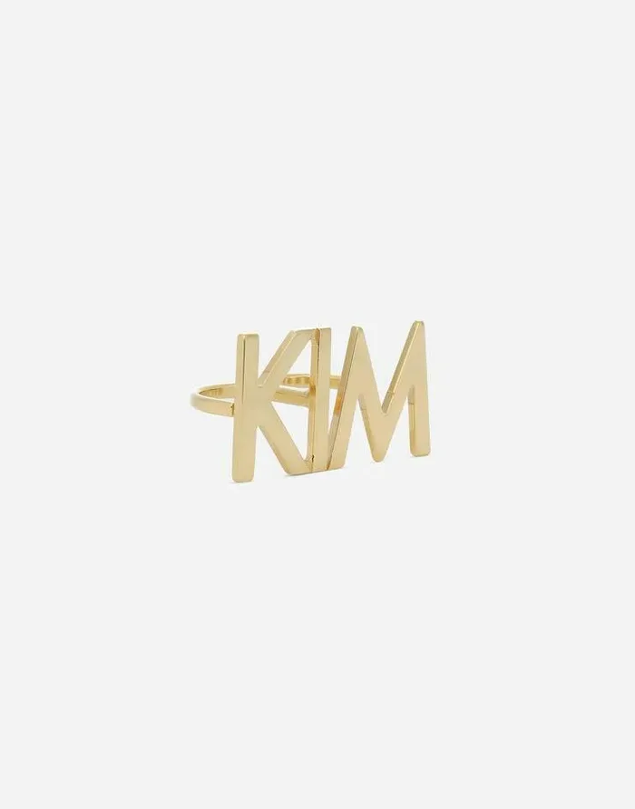 Dolce and Gabbana Bijoux Women KIM DOLCEandGABBANA Double KIM Ring Gold Dolce and Gabbana Bijoux Women KIM DOLCEandGABBANA Double KIM Ring Gold