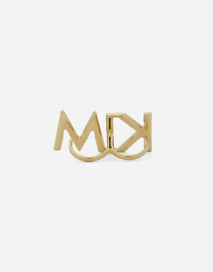 Dolce and Gabbana Bijoux Women KIM DOLCEandGABBANA Double KIM Ring Gold Dolce and Gabbana Bijoux Women KIM DOLCEandGABBANA Double KIM Ring Gold