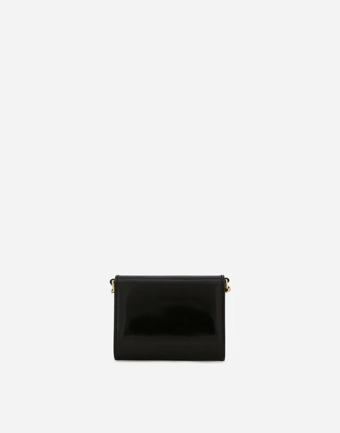Dolce and Gabbana Clutches Mini And Micro Bags Women Polished Calfskin DG Micro Bag Black Dolce and Gabbana Clutches Mini And Micro Bags Women Polished Calfskin DG Micro Bag Black
