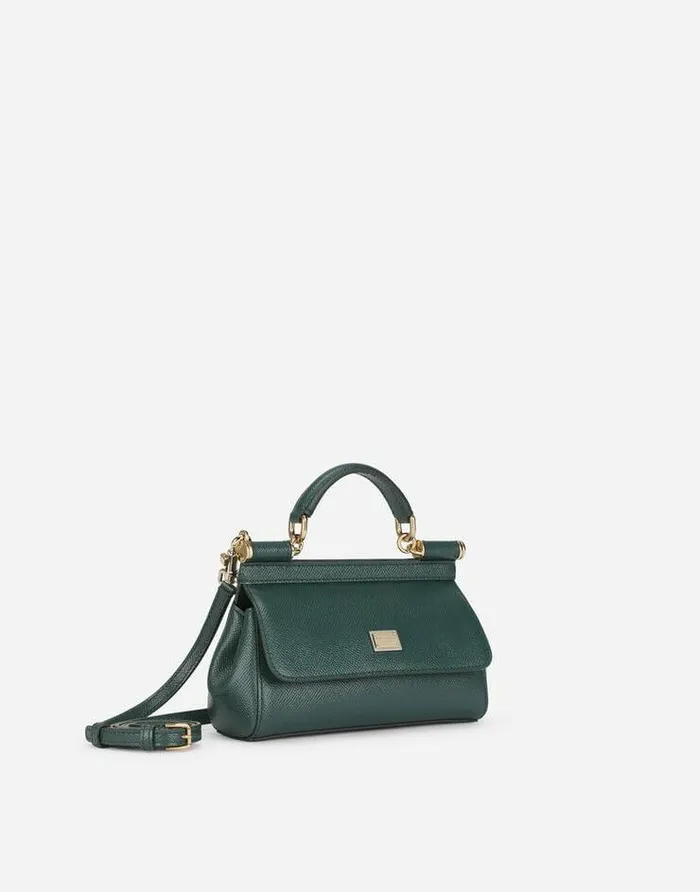 Dolce and Gabbana Clutches Mini And Micro Bags Women Small Sicily Handbag Green Dolce and Gabbana Clutches Mini And Micro Bags Women Small Sicily Handbag Green