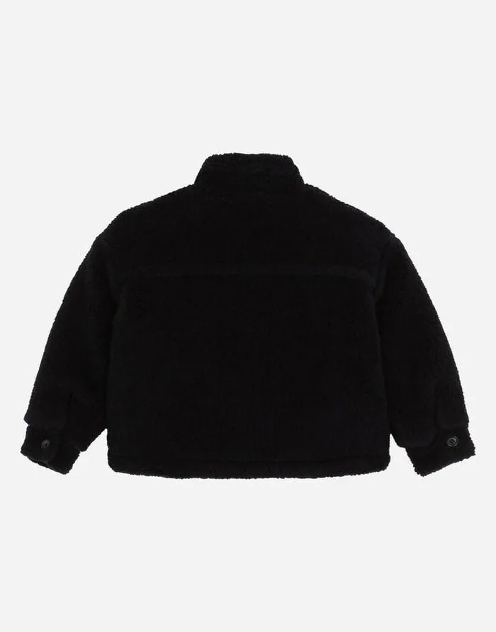 Dolce and Gabbana Coats And Jackets Children Teddy Jacket With Patch Pockets Blue Dolce and Gabbana Coats And Jackets Children Teddy Jacket With Patch Pockets Blue