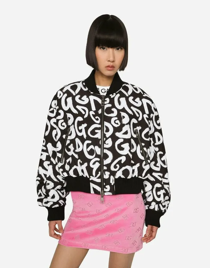 Dolce and Gabbana Coats And Jackets Women Nylon Jacket Multicolor Dolce and Gabbana Coats And Jackets Women Nylon Jacket Multicolor