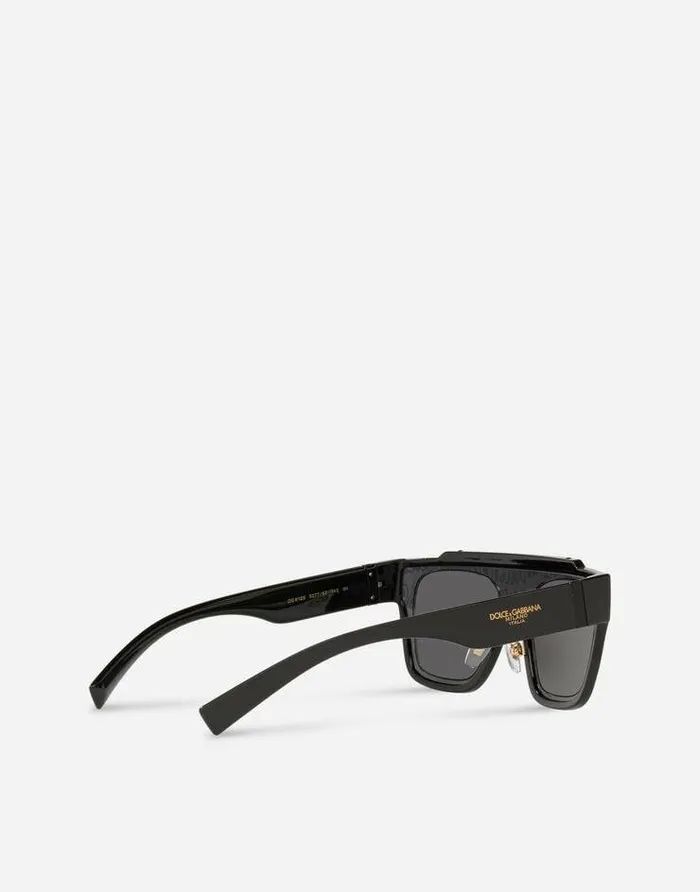 Dolce and Gabbana Icons Men Dna Graffiti Sunglasses Black And Gold Dolce and Gabbana Icons Men Dna Graffiti Sunglasses Black And Gold