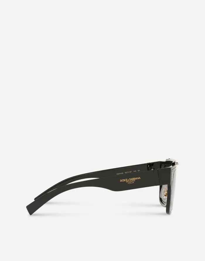 Dolce and Gabbana Icons Men Dna Graffiti Sunglasses Black And Gold Dolce and Gabbana Icons Men Dna Graffiti Sunglasses Black And Gold