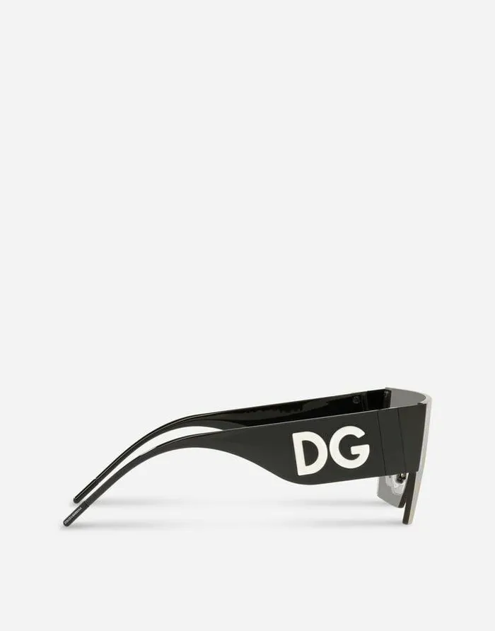 Dolce and Gabbana Icons Men Dna Graffiti Sunglasses Black Gold And Silver Dolce and Gabbana Icons Men Dna Graffiti Sunglasses Black Gold And Silver