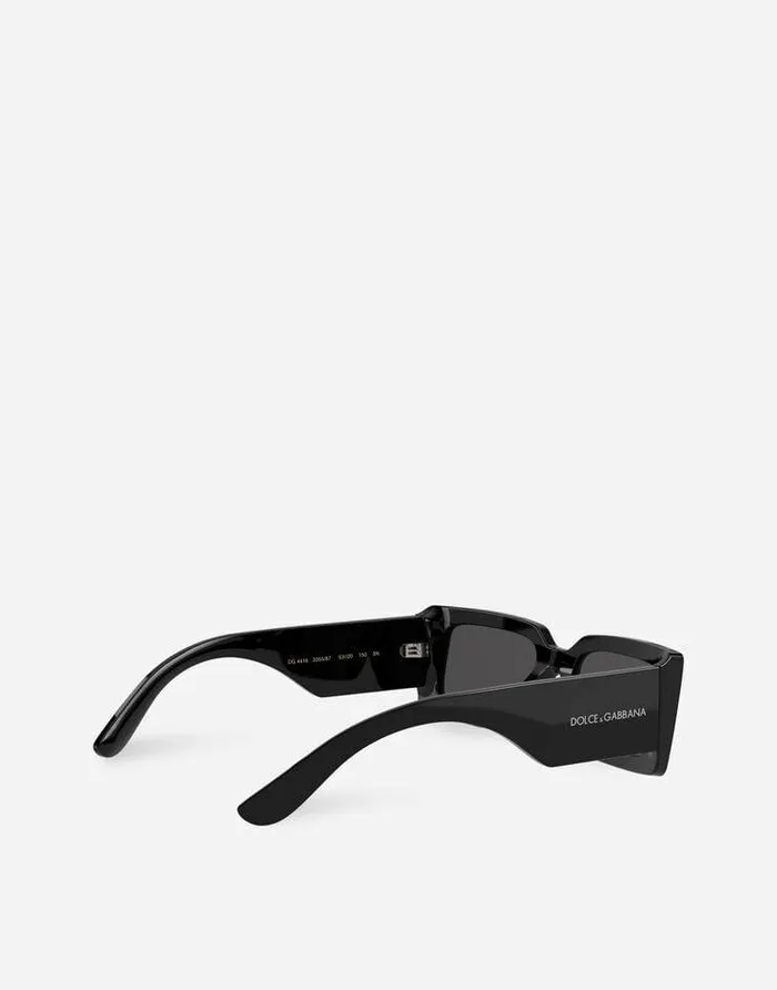 Dolce and Gabbana Icons Men DNA Sunglasses Black Dolce and Gabbana Icons Men DNA Sunglasses Black