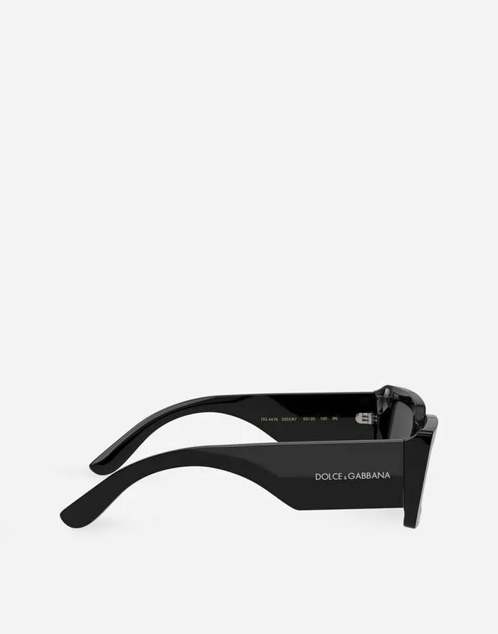 Dolce and Gabbana Icons Men DNA Sunglasses Black Dolce and Gabbana Icons Men DNA Sunglasses Black