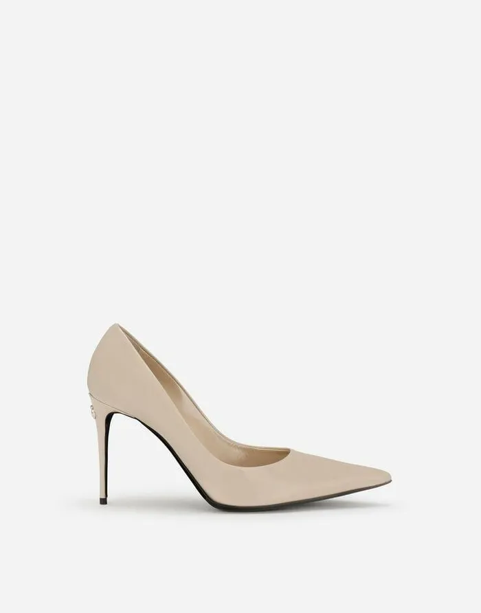Dolce and Gabbana Pumps And Slingback Women KIM DOLCEandGABBANA Polished Calfskin Pumps Beige Dolce and Gabbana Pumps And Slingback Women KIM DOLCEandGABBANA Polished Calfskin Pumps Beige