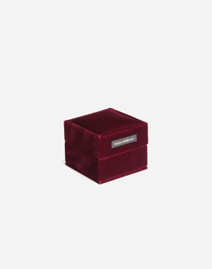 Dolce and Gabbana Rings Women Sicily Ring In White Gold With Diamonds White Gold Dolce and Gabbana Rings Women Sicily Ring In White Gold With Diamonds White Gold