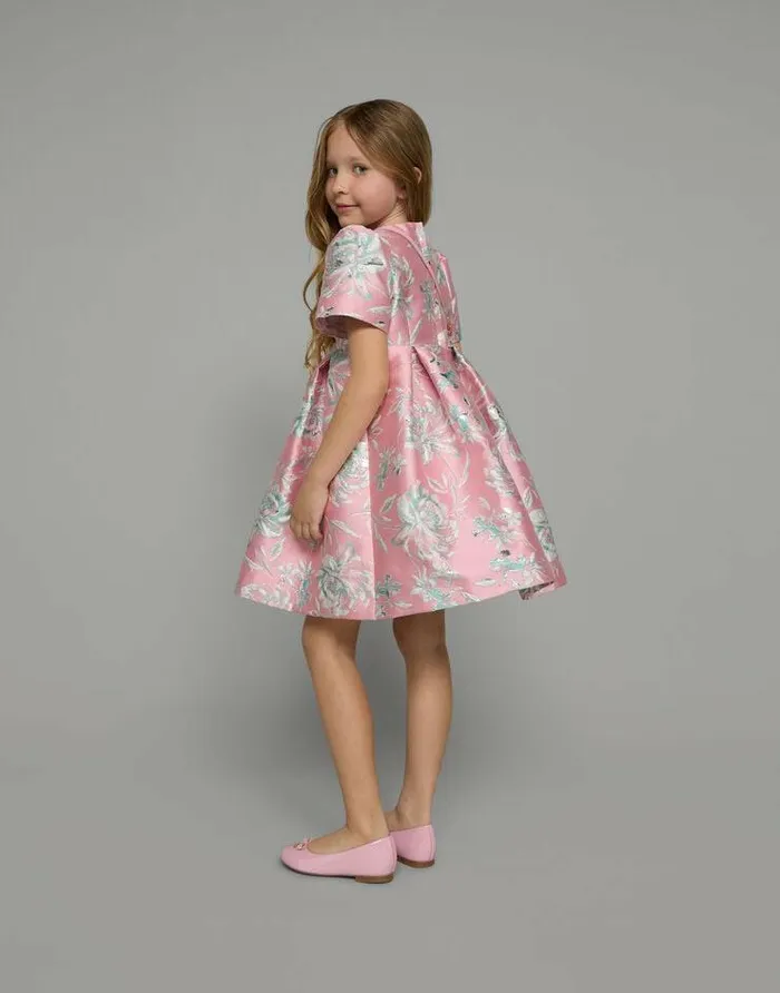 Dolce and Gabbana Shoes 2438 Children Patent Leather Ballet Flats With Metal DG Logo Pink Dolce and Gabbana Shoes 2438 Children Patent Leather Ballet Flats With Metal DG Logo Pink