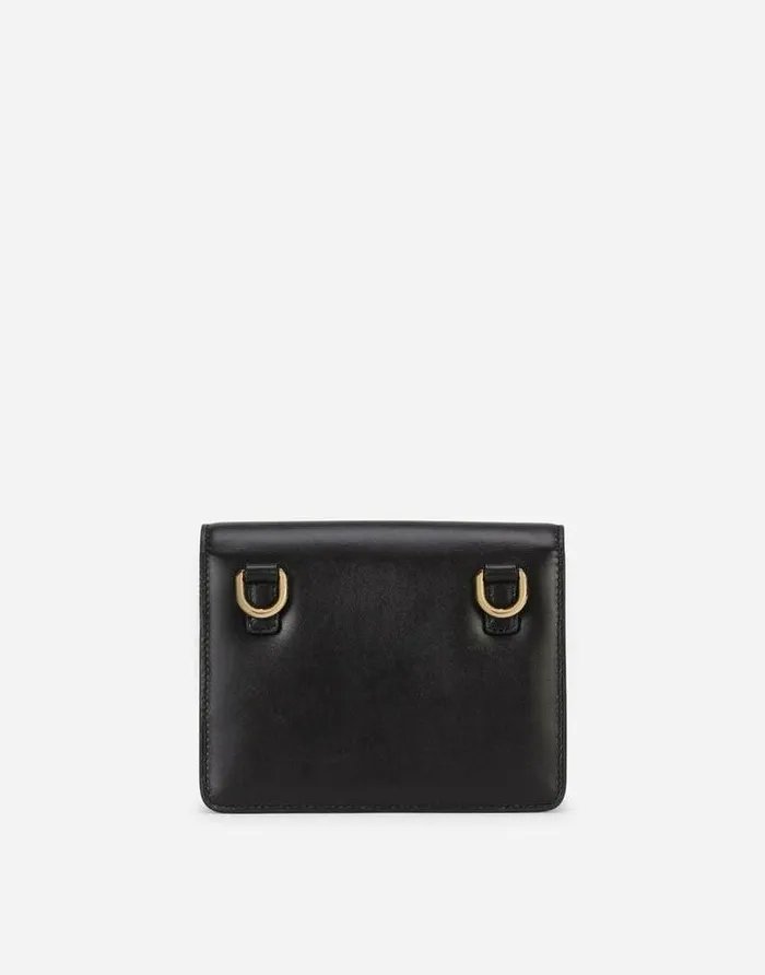 Dolce and Gabbana Shoulder And Crossbody Bags Women Calfskin Crossbody 35 Bag Black Dolce and Gabbana Shoulder And Crossbody Bags Women Calfskin Crossbody 35 Bag Black