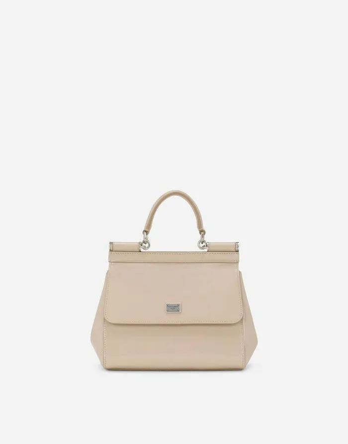 Dolce and Gabbana Shoulder And Crossbody Bags Women KIM DOLCEandGABBANA Medium Sicily Handbag Beige Dolce and Gabbana Shoulder And Crossbody Bags Women KIM DOLCEandGABBANA Medium Sicily Handbag Beige