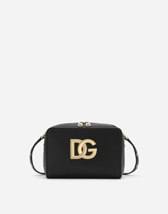 Dolce and Gabbana Shoulder And Crossbody Bags Women Medium Calfskin 35 Crossbody Bag Black Dolce and Gabbana Shoulder And Crossbody Bags Women Medium Calfskin 35 Crossbody Bag Black