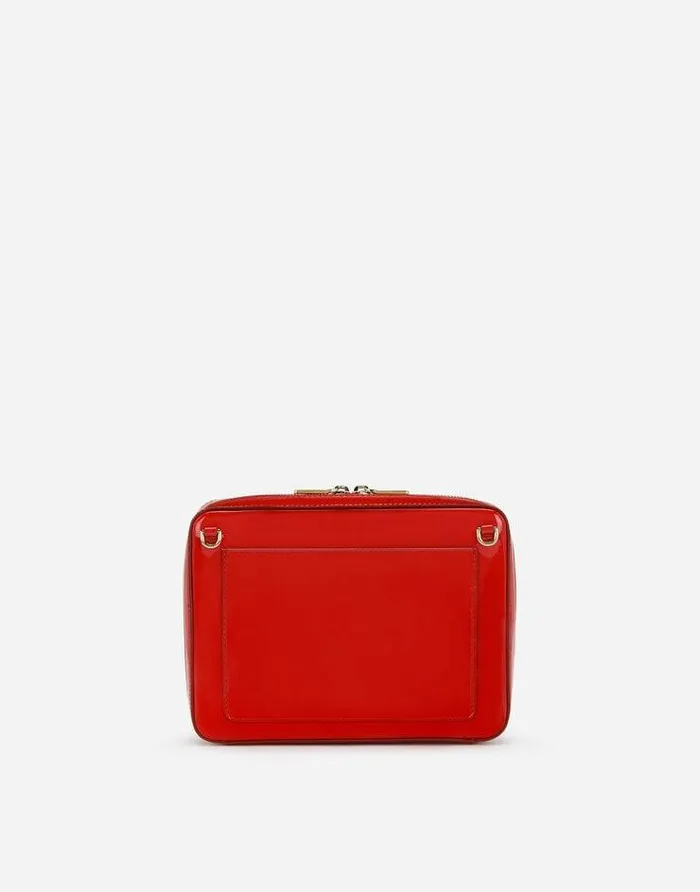 Dolce and Gabbana Shoulder And Crossbody Bags Women Medium Patent Leather DG Logo Bag Camera Bag Red Dolce and Gabbana Shoulder And Crossbody Bags Women Medium Patent Leather DG Logo Bag Camera Bag Red