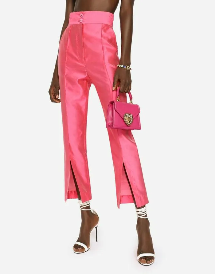Dolce and Gabbana Shoulder And Crossbody Bags Women Small Calfskin Devotion Bag Pink Dolce and Gabbana Shoulder And Crossbody Bags Women Small Calfskin Devotion Bag Pink