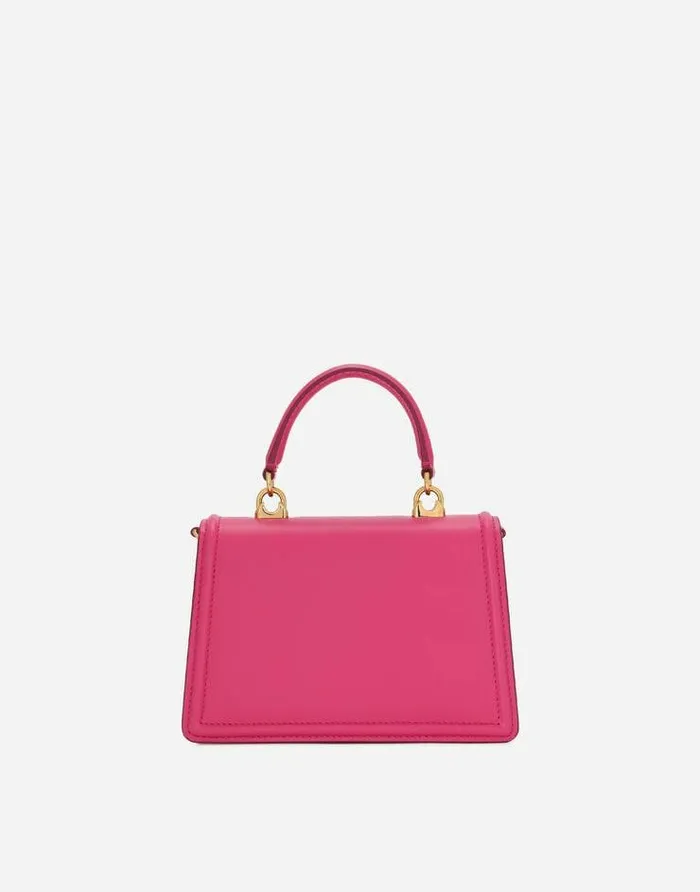 Dolce and Gabbana Shoulder And Crossbody Bags Women Small Calfskin Devotion Bag Pink Dolce and Gabbana Shoulder And Crossbody Bags Women Small Calfskin Devotion Bag Pink