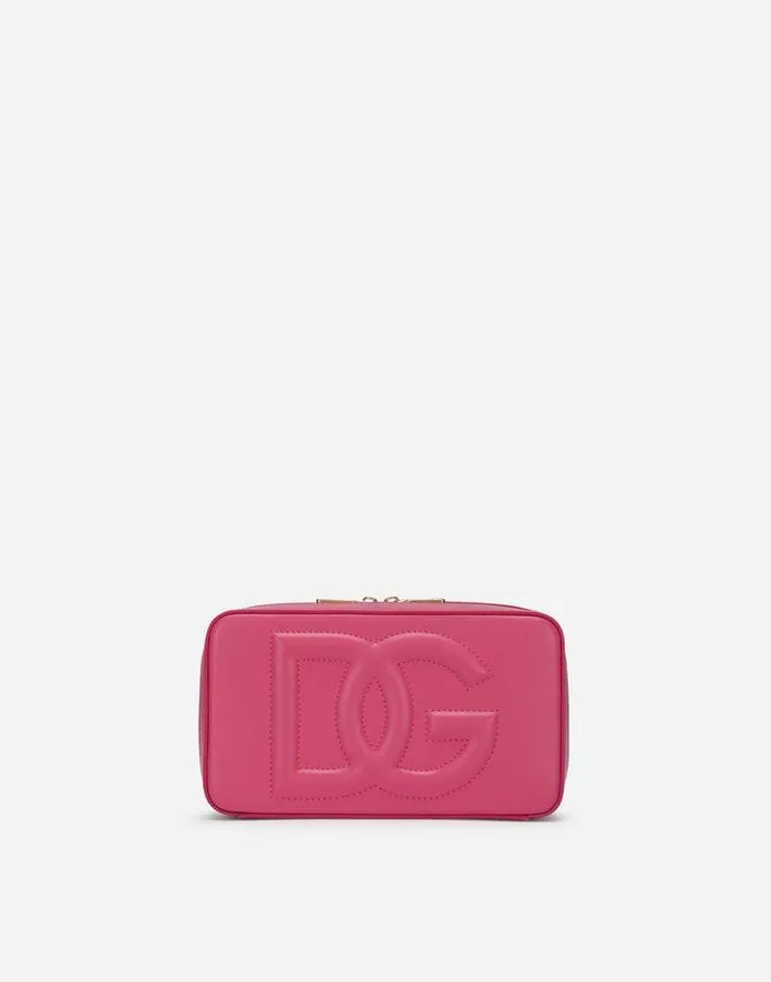 Dolce and Gabbana Shoulder And Crossbody Bags Women Small Calfskin DG Logo Bag Camera Bag Lilac Dolce and Gabbana Shoulder And Crossbody Bags Women Small Calfskin DG Logo Bag Camera Bag Lilac