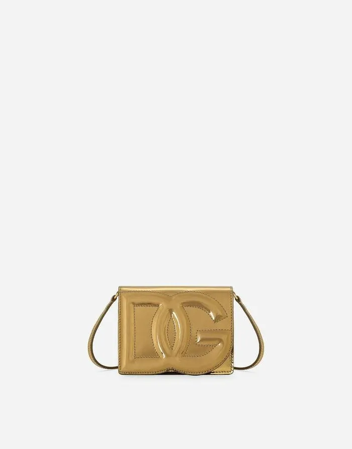 Dolce and Gabbana Shoulder And Crossbody Bags Women Small DG Logo Bag Crossbody Bag Gold Dolce and Gabbana Shoulder And Crossbody Bags Women Small DG Logo Bag Crossbody Bag Gold