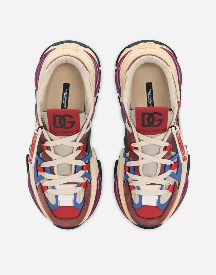 Dolce and Gabbana Sneakers Men Mixedmaterial Airmaster Mule Sneakers Multicolor Dolce and Gabbana Sneakers Men Mixedmaterial Airmaster Mule Sneakers Multicolor